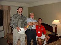 Ed Burroughs, Dave Betttini, Darrell 'Smitty' Smith